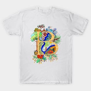 B - an illuminated letter T-Shirt